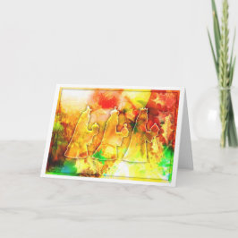 Festividades Cartão de Natal "Três Reis"