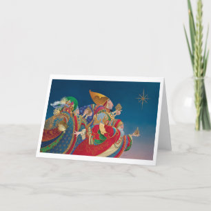 Festividades Cartão de Natal - Três Reis Magos