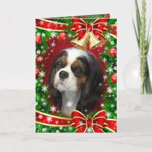 Festividades Cartão de Natal Tricolorido Cavalier