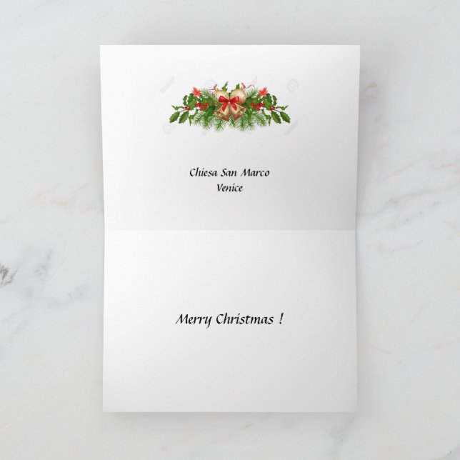 Festividades Cartão de Natal - Veneza (Interior)