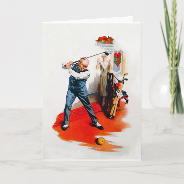 Festividades Cartão de Natal Vintage 1925 (Frente)