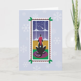 Festividades Cartão de Natal WagsToWishes_Dog Bone Stars