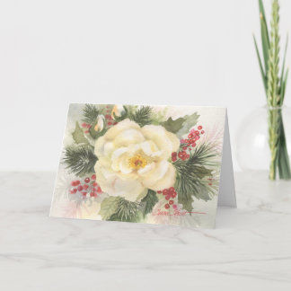 Festividades Cartão de Natal Watercolor 09CCS2-8