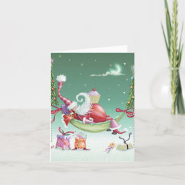 Festividades Cartão de Natal Whimsic - Cupcake