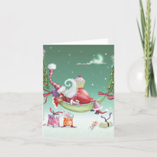 Festividades Cartão de Natal Whimsic - Cupcake