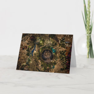 Festividades Cartão de Natal Wolf Dreamcatcher