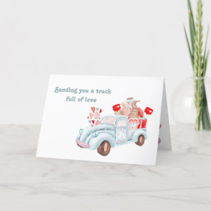 Festividades Cartão de Nome Personalizado do Caminhão do namora
