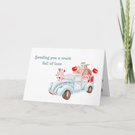 Festividades Cartão de Nome Personalizado do Caminhão do namora