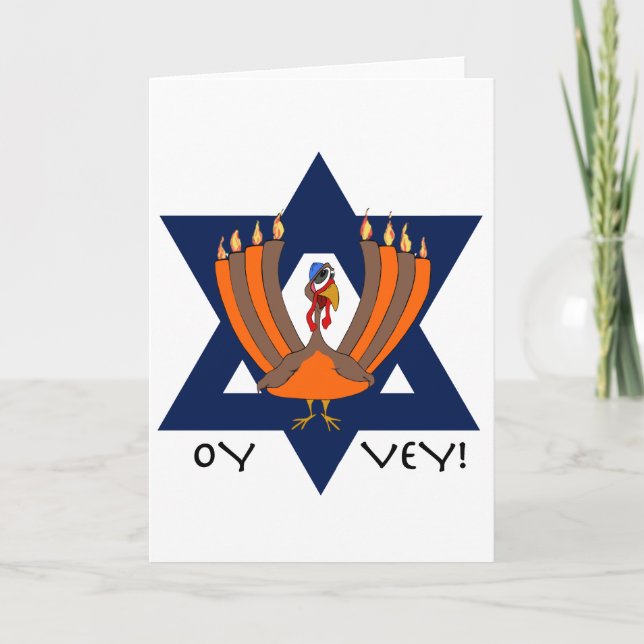 Festividades Cartão de OyVey Turquia (Frente)