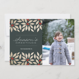 Festividades Cartão de papel do feriado dos cumprimentos da