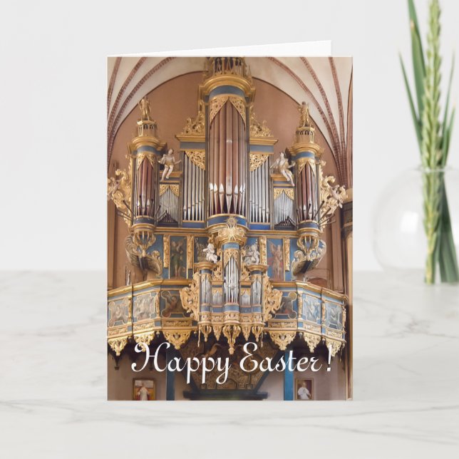 Festividades Cartão de páscoa - catedral de Frombork (Frente)