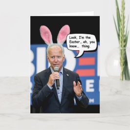Festividades Cartão de Páscoa de Joe Biden
