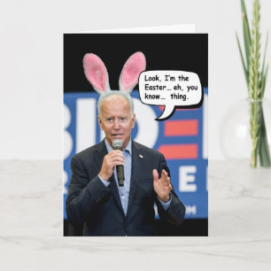 Festividades Cartão de Páscoa de Joe Biden