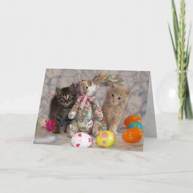 Festividades Cartão de Páscoa de Patton e Buffington (Frente)