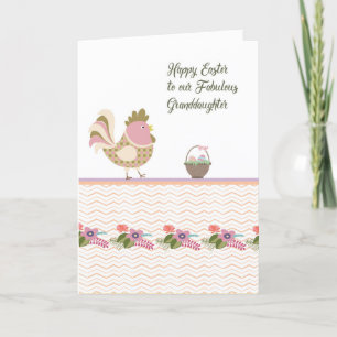 Festividades Cartão de páscoa para neta