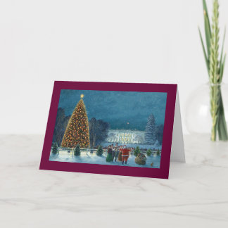 Festividades Cartão de Paul McGehee "Natal em Washington"