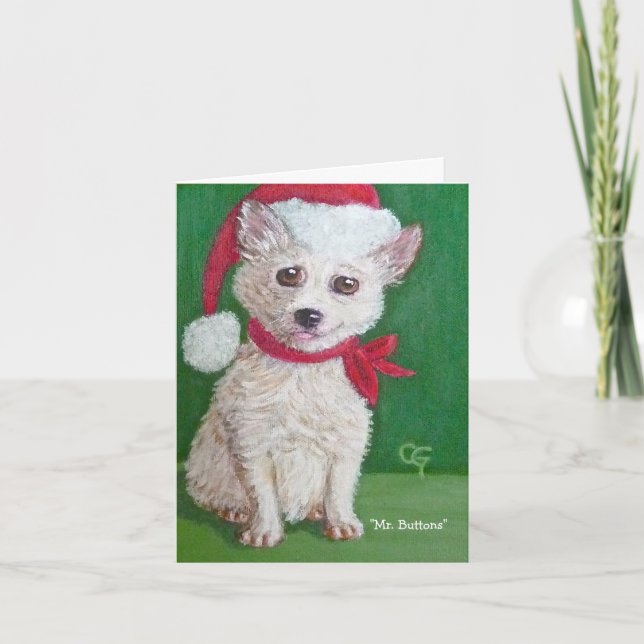 Festividades Cartão de presente de época natalícia II do Sr. (Frente)