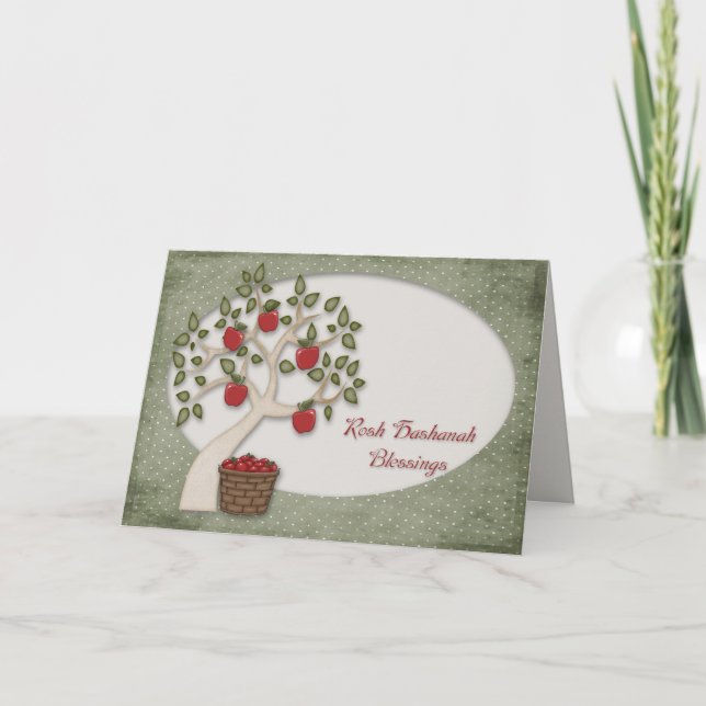 Festividades Cartão de Rosh Hashaná (Frente)