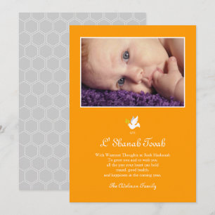 Festividades Cartão de Rosh Hashanah Shana Tova Paz Pombo