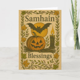 Festividades Cartão de Samhain