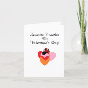 Festividades Cartão de São Valentim: Professor Favorito 