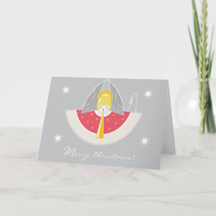 Festividades Cartão de Saudação Angel
