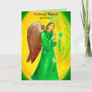 Festividades Cartão de Saudação Archangel Raphael