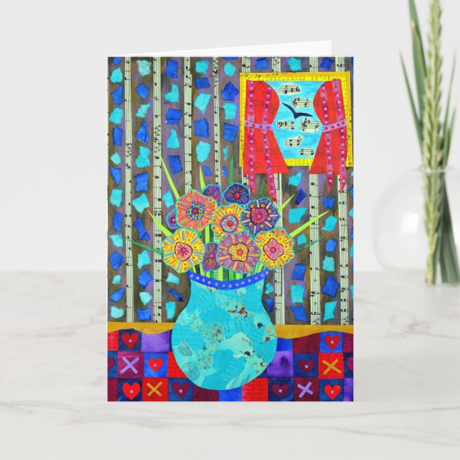 Festividades Cartão de Saudação buquê da Felicidade (Frente)