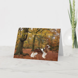 Festividades Cartão de Saudação Cavalier King Charles Spaniel