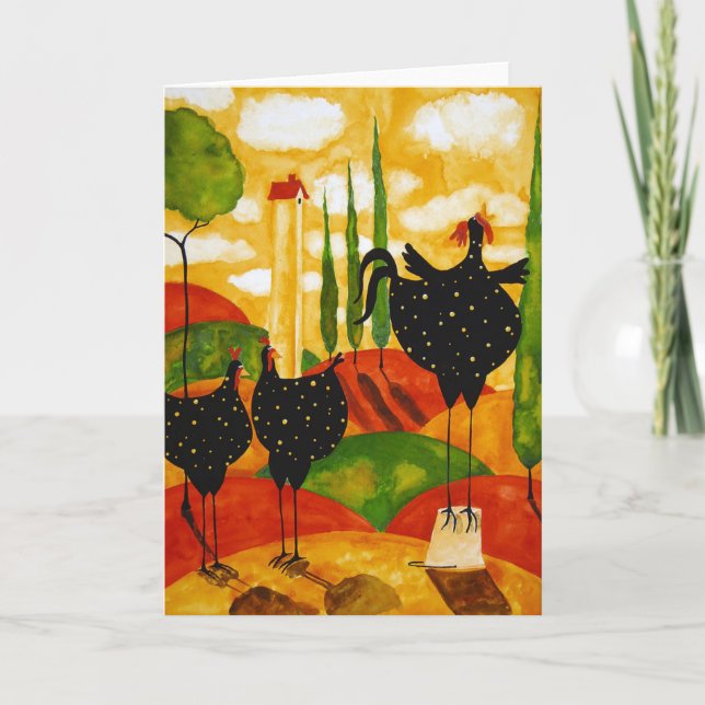 Festividades Cartão de saudação - Chamada de Amanhã (Frente)