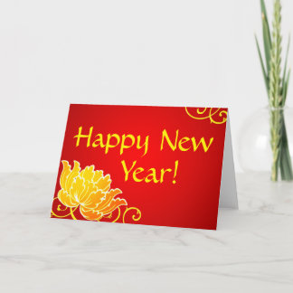 Festividades Cartão de saudação chinês feliz ano novo