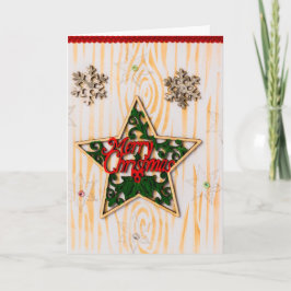 Festividades Cartão de Saudação da Estrela de Natal