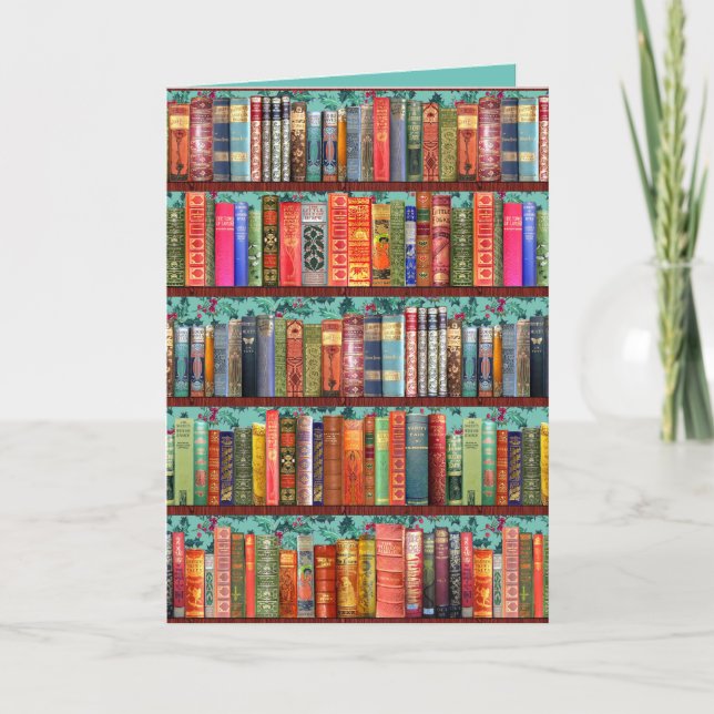 Festividades Cartão de saudação da prateleira de Natal com Holl (Frente)