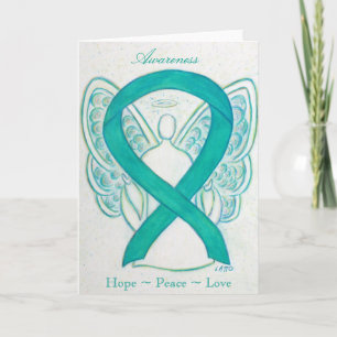 Festividades Cartão de Saudação de Anjo de Sensibilização 