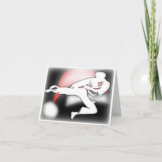 Festividades Cartão de Saudação de Artes Marciais do Kicker do