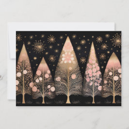 Festividades Cartão de Saudação de Árvore de Natal Festivo