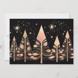 Festividades Cartão de Saudação de Árvore de Natal Festivo