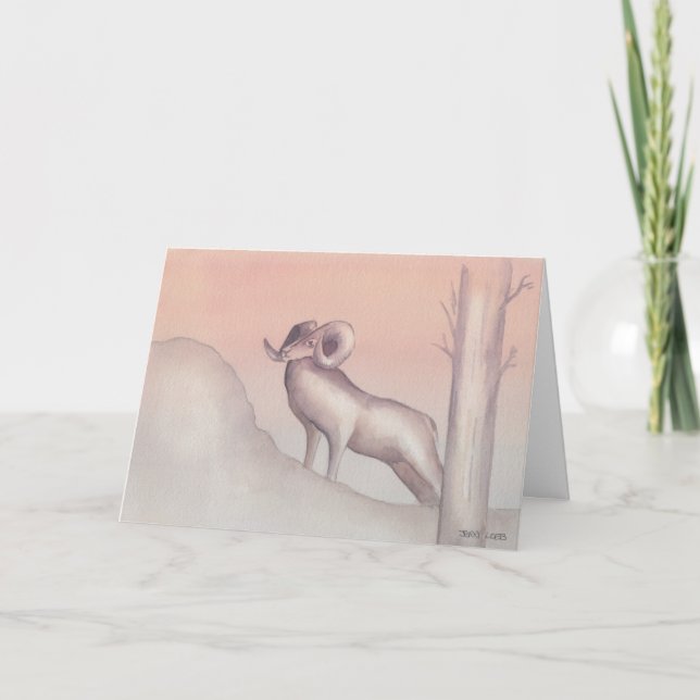 Festividades Cartão de Saudação de Esquema "Ram" (Frente)