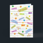 Festividades Cartão de Saudação de Festa de Design Hanukkah<br><div class="desc">"Festa de Design de Hanukkah" com Envelope. Personalize apagando o texto na dentro do cartão de saudação e substitua-o pelo seu próprio texto. Além disso, "Chag Sameach" na frente da placa pode ser mudado. Escolha seu estilo, cor e tamanho de fonte favoritos. Obrigados para parar e comprar. Muito apreciado!! Feliz...</div>