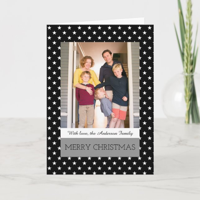 Festividades Cartão de Saudação de Festas Festivas Negras (Frente)