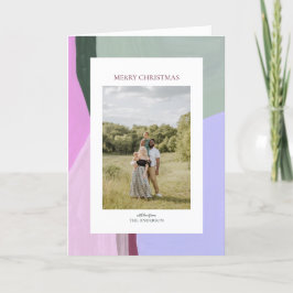 Festividades Cartão de Saudação de Foto Feriado de Natal