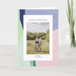 Festividades Cartão de Saudação de Foto Feriado de Natal