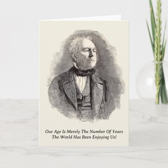 Festividades Cartão de saudação de mais velho (Frente)