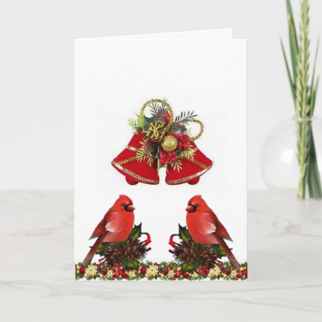 Festividades Cartão de Saudação de Natal (Frente)