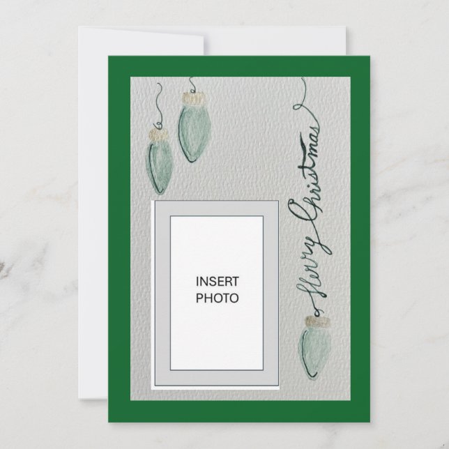 Festividades Cartão de Saudação de Natal (Frente)