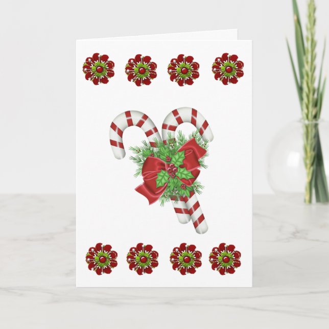 Festividades Cartão de Saudação de Natal (Frente)