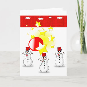 Festividades Cartão de Saudação de Natal