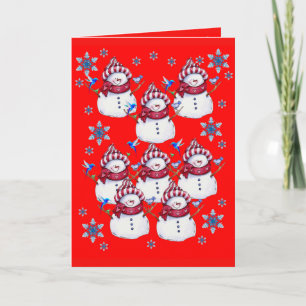 Festividades Cartão de Saudação de Natal