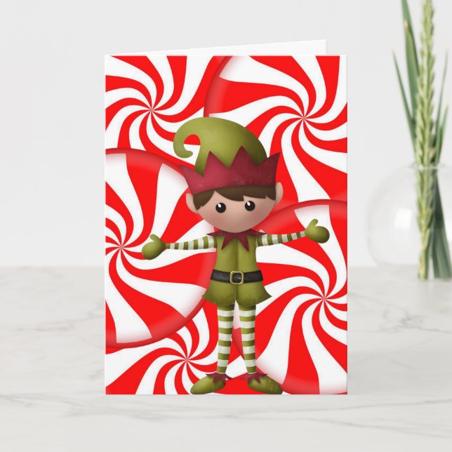 Festividades Cartão de Saudação de Natal (Frente)