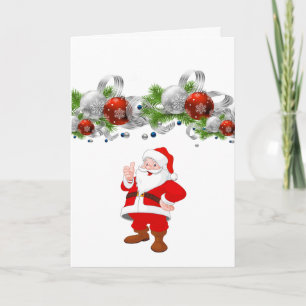 Festividades Cartão de Saudação de Natal